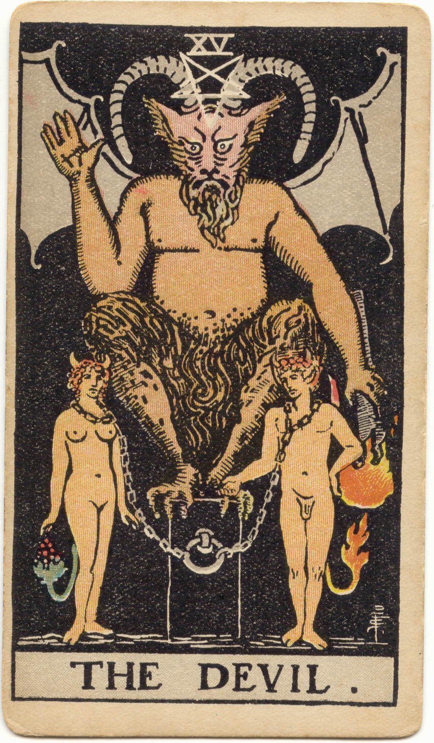 The Devil, upright
