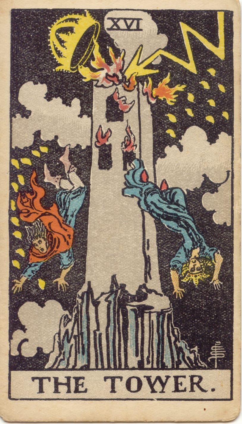 The Tower, upright