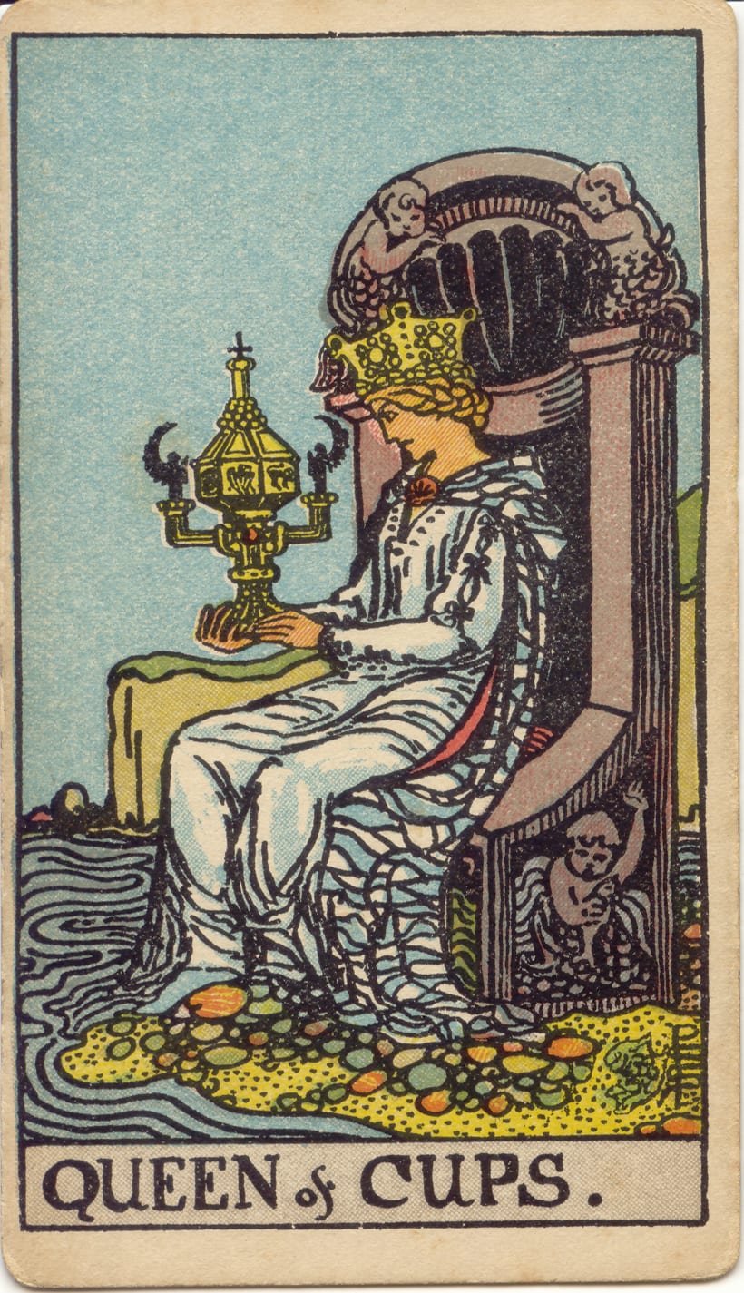 Queen of Cups, upright